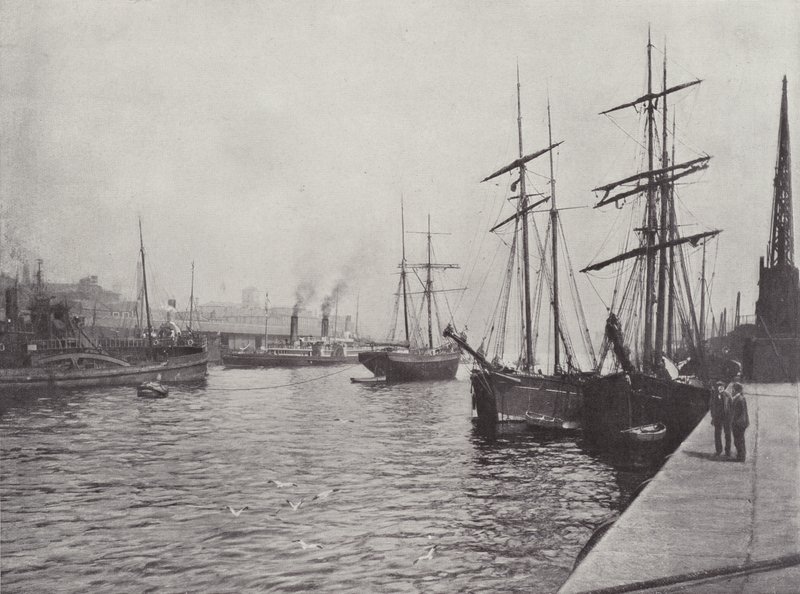 Der Clyde in Glasgow von English Photographer