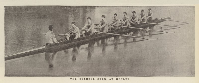 Die Cornell-Mannschaft in Henley von English Photographer