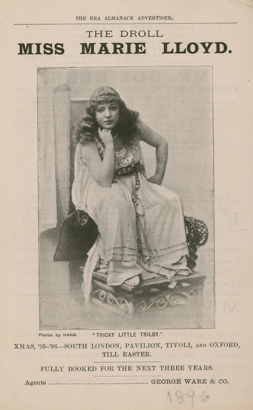 Die lustige Miss Marie Lloyd von English Photographer