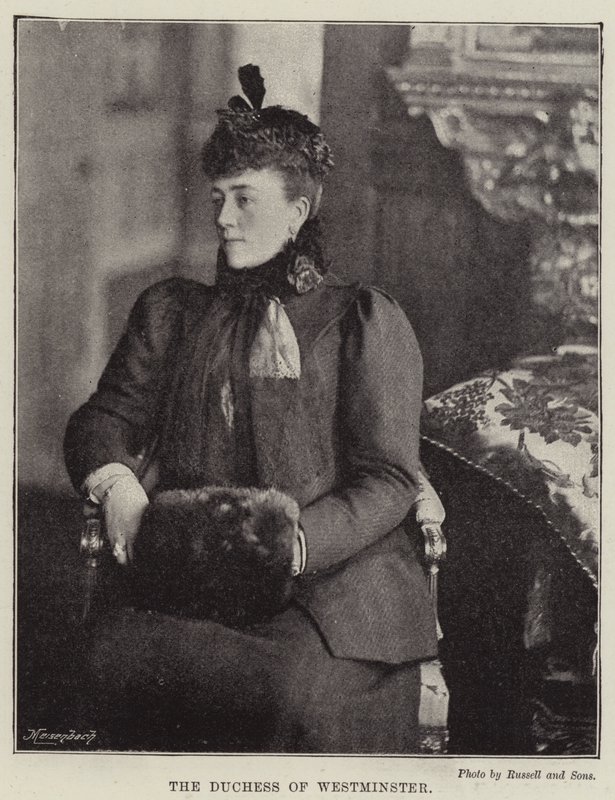 Die Herzogin von Westminster von English Photographer