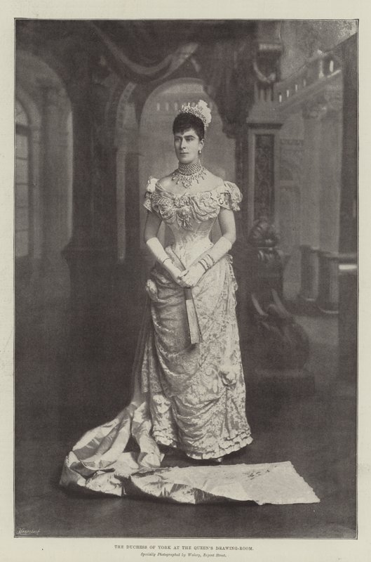 Die Herzogin von York im Empfangszimmer der Königin von English Photographer