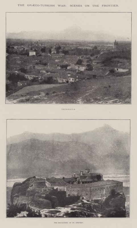Der Griechisch-Türkische Krieg, Szenen an der Grenze von English Photographer