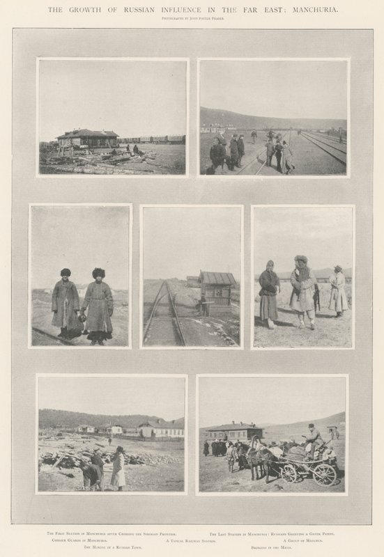 Das Wachstum des russischen Einflusses im Fernen Osten, Mandschurei von English Photographer