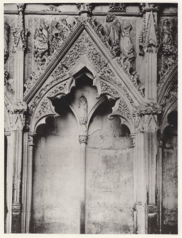 Lady Chapel, Ely Cathedral: Südseite, XIX von English Photographer