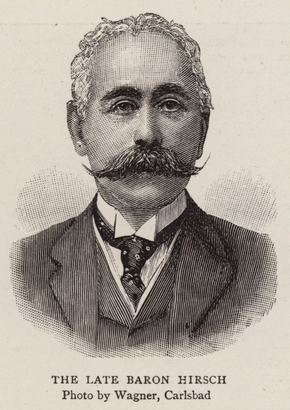 Der verstorbene Baron Hirsch von English Photographer