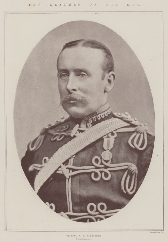 Die Führer der CIV, Oberst W H Mackinnon, Oberstkommandant von English Photographer