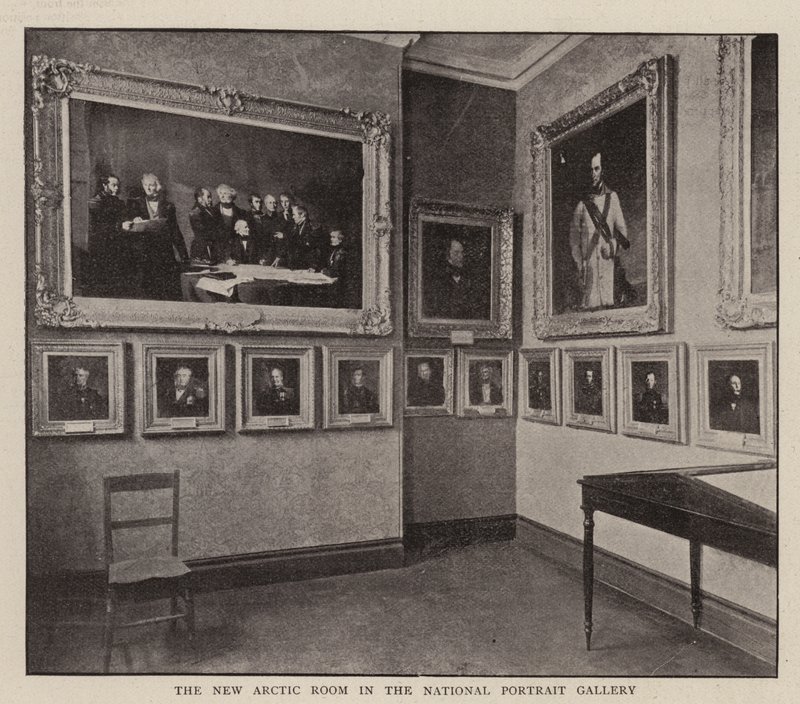 Der neue Arktis-Raum in der National Portrait Gallery von English Photographer