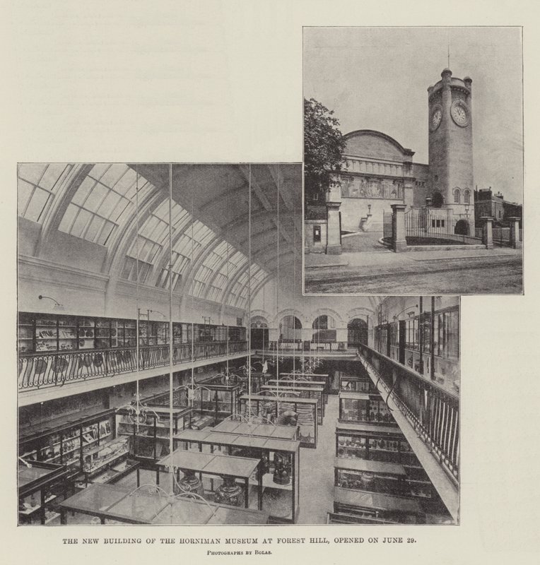 Das neue Gebäude des Horniman-Museums in Forest Hill, eröffnet am 29. Juni von English Photographer