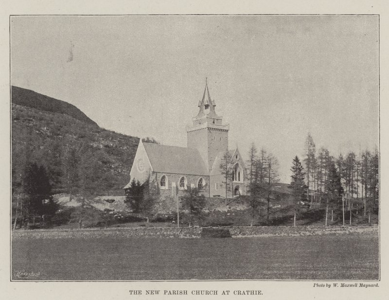 Die neue Pfarrkirche in Crathie von English Photographer