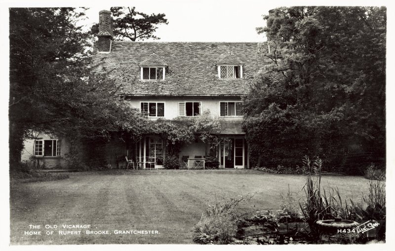 Das Alte Pfarrhaus, Heimat von Rupert Brooke, Grantchester, Cambridge von English Photographer