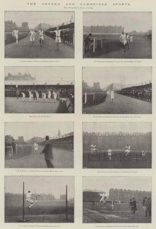 Die Oxford und Cambridge Sportveranstaltungen von English Photographer