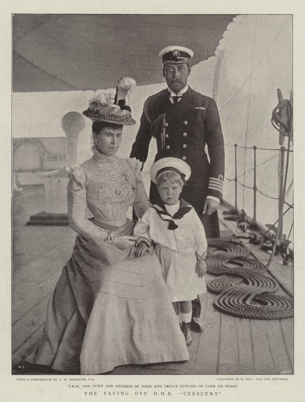 Die Abzahlung der HMS Crescent von English Photographer