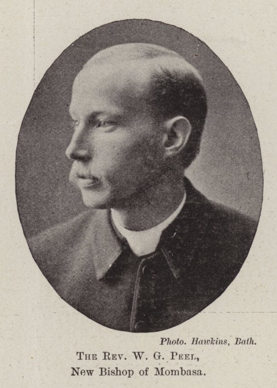 Der Reverend W G Peel, neuer Bischof von Mombasa von English Photographer