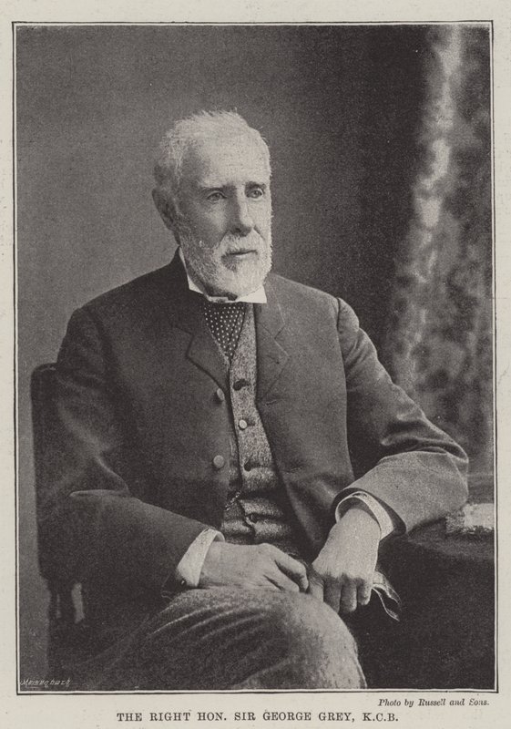 Der ehrenwerte Sir George Grey, KCB von English Photographer