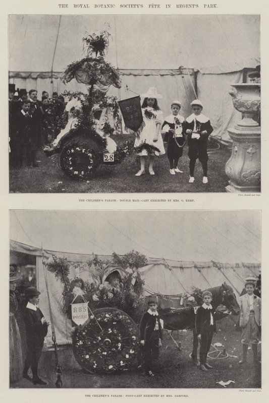 Das Fest der Royal Botanic Society im Regents Park von English Photographer