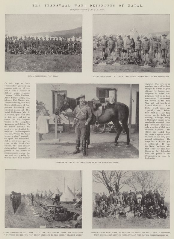 Der Transvaal-Krieg, Verteidiger von Natal von English Photographer