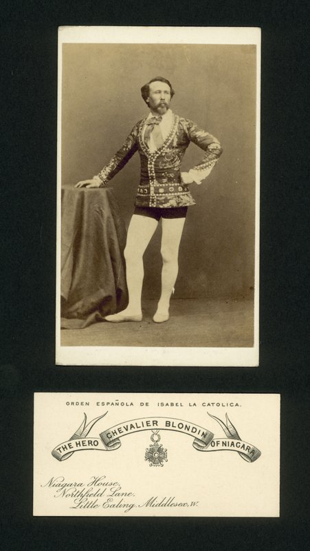 Der Held Chevalier Blondin von Niagara von English Photographer