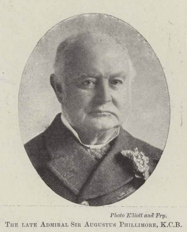 Der verstorbene Admiral Sir Augustus Phillimore, KCB von English Photographer