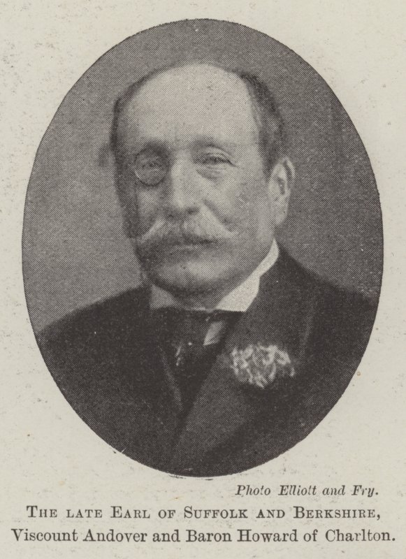Der verstorbene Earl of Suffolk und Berkshire, Viscount Andover und Baron Howard of Charlton von English Photographer