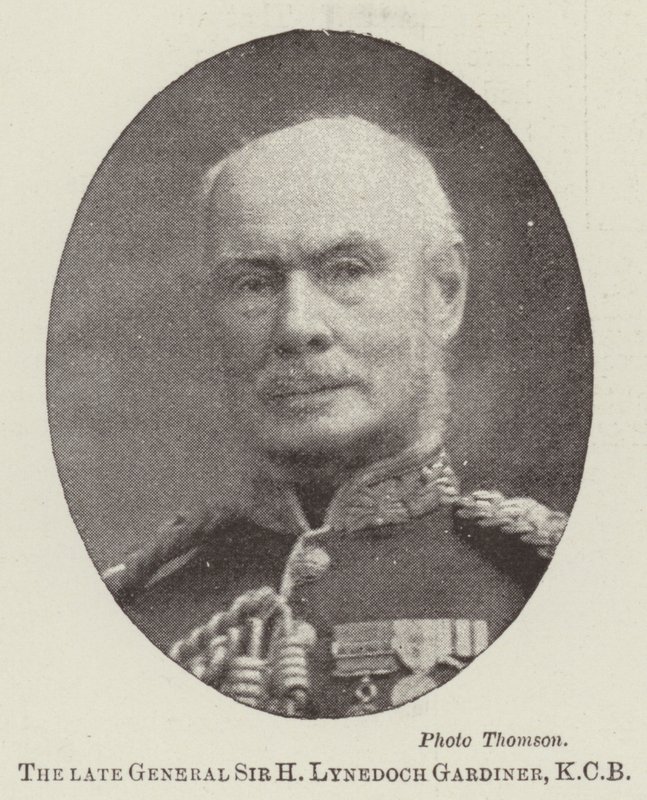Der verstorbene General Sir H Lynedoch Gardiner, KCB von English Photographer
