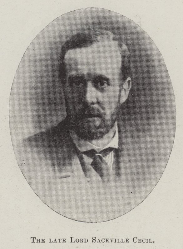 Der verstorbene Lord Sackville Cecil von English Photographer