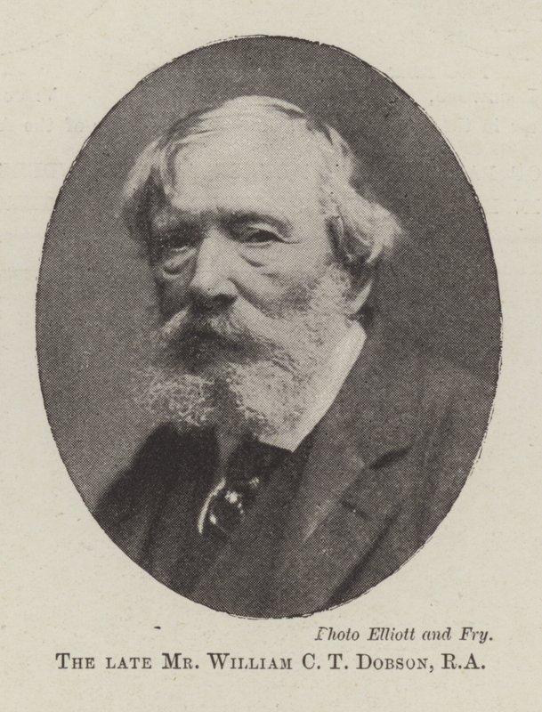 Der verstorbene Mr William C T Dobson, RA von English Photographer