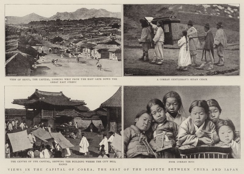 Ansichten in der Hauptstadt von Korea, dem Sitz des Streits zwischen China und Japan von English Photographer