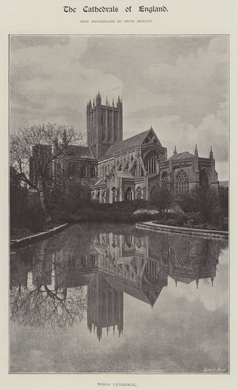 Kathedrale von Wells von English Photographer