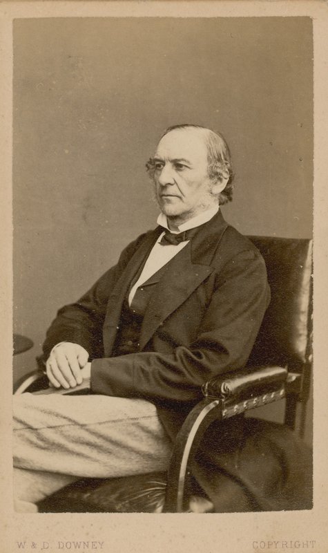William Ewart Gladstone von English Photographer