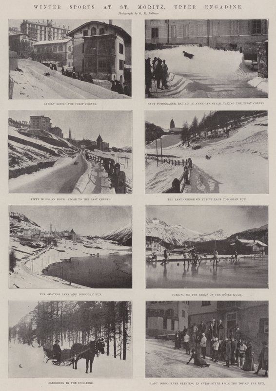 Wintersport in St. Moritz, Oberengadin von English Photographer
