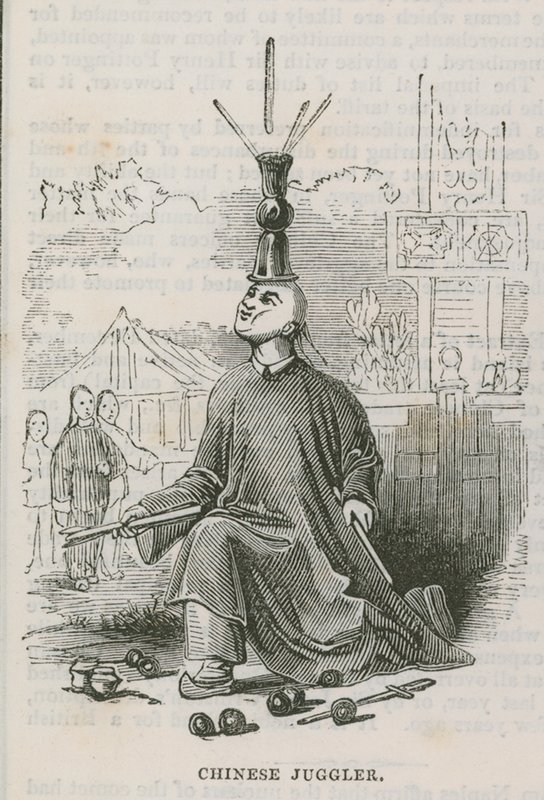 Ein chinesischer Jongleur; Ein Besuch der Chinesischen Sammlung von English School