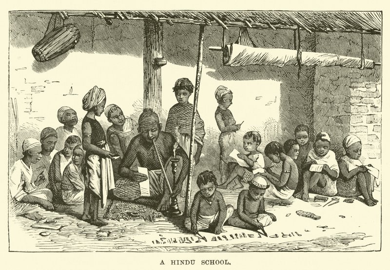 Eine Hindu-Schule von English School
