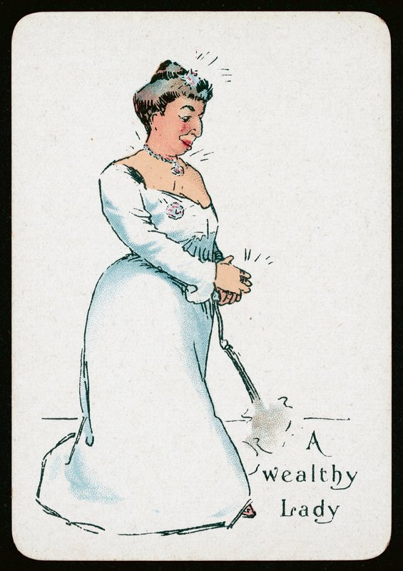 Eine wohlhabende Dame von English School