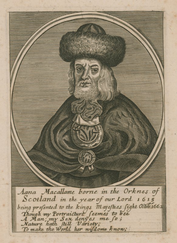 Aana Macallame von den Orkney-Inseln von English School