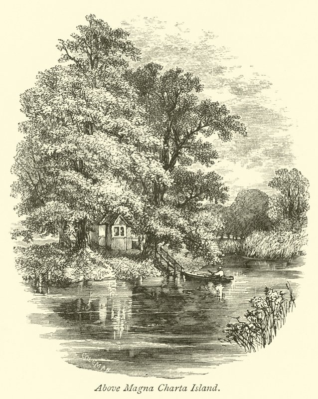 Über Magna Charta Insel von English School