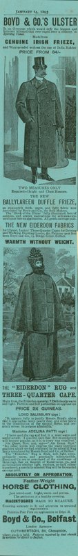 Werbung für Boyd & Co