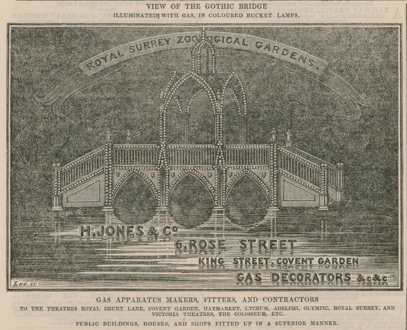 Anzeige für H Jones & Co, 6 Rose Street, King Street, Covent Garden von English School