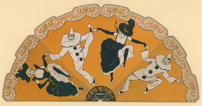Werbeblatt für das Theatre Metropole, Peckham, London von English School