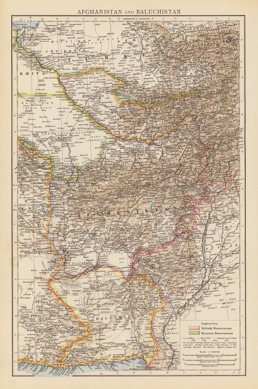 Afghanistan und Belutschistan von English School