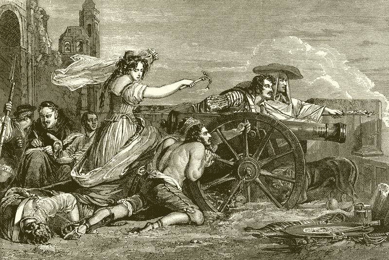 Agostina, das Dienstmädchen von Saragossa von English School
