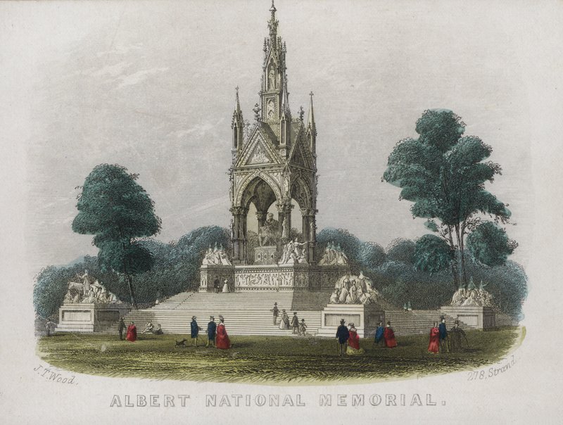Albert Memorial, Kensington Gardens, London von English School