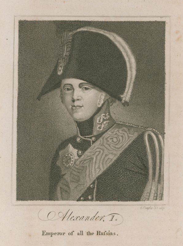 Alexander I., Kaiser aller Russen von English School