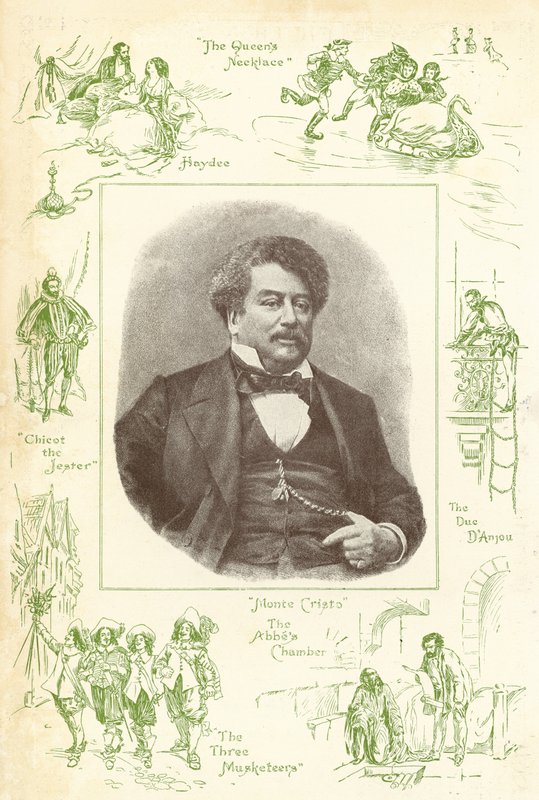 Alexandre Dumas, Autor von Der Graf von Monte Cristo von English School
