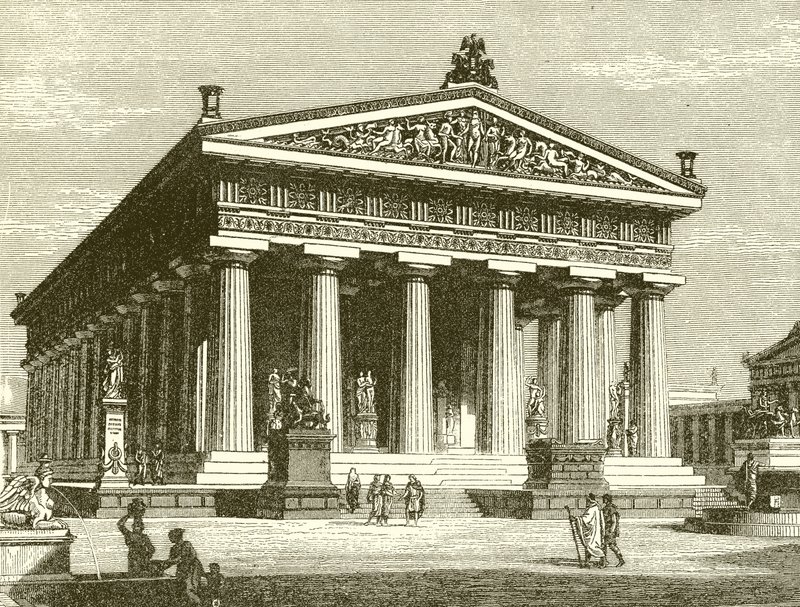 Ein früher dorischer Tempel: Das Heiligtum des Poseidon in Paestum von English School