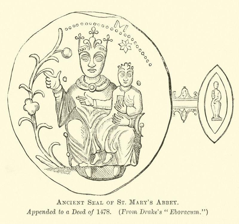 Altes Siegel der St. Mary