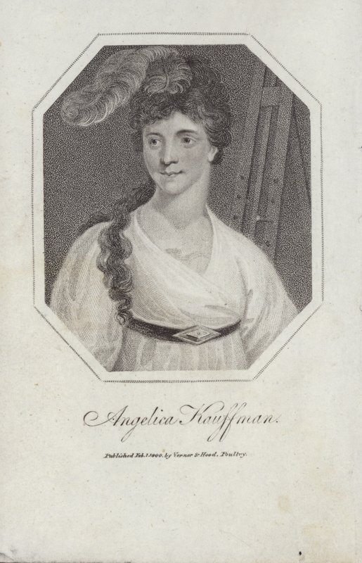 Angelica Kauffman, geboren als Maria Anna Angelika Angelica Katharina Kauffman von English School