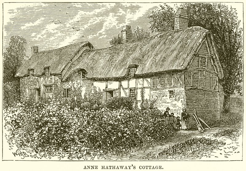 Anne Hathaways Cottage von English School