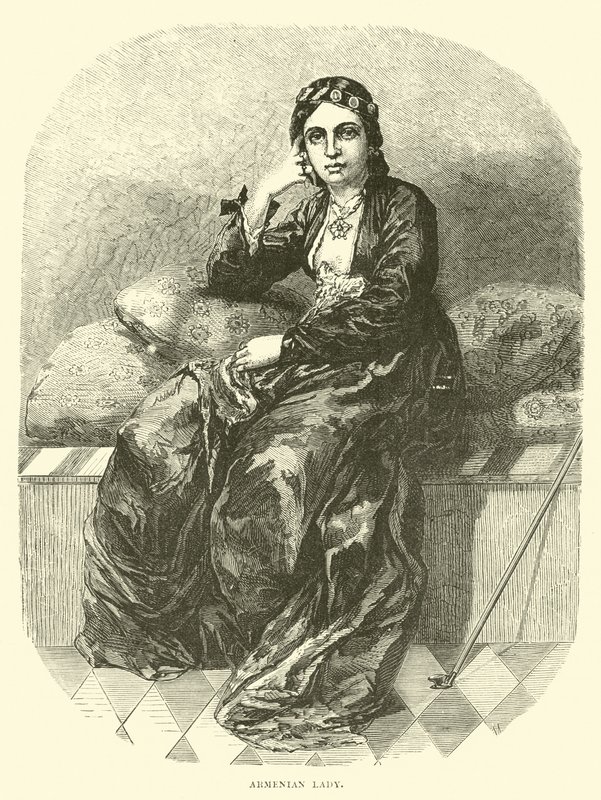 Armenische Dame von English School
