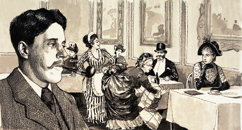 Arnold Bennett wurde inspiriert, The Old Wives