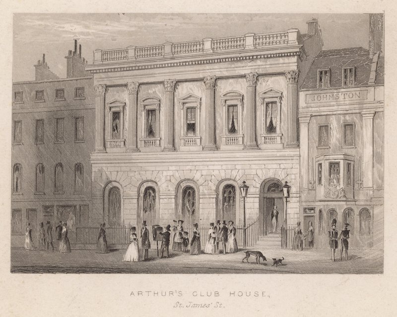 Arthurs Clubhaus, St Jamess Street von English School